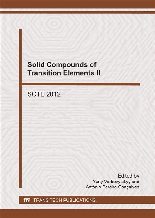 Solid Compounds of Transition Elements II