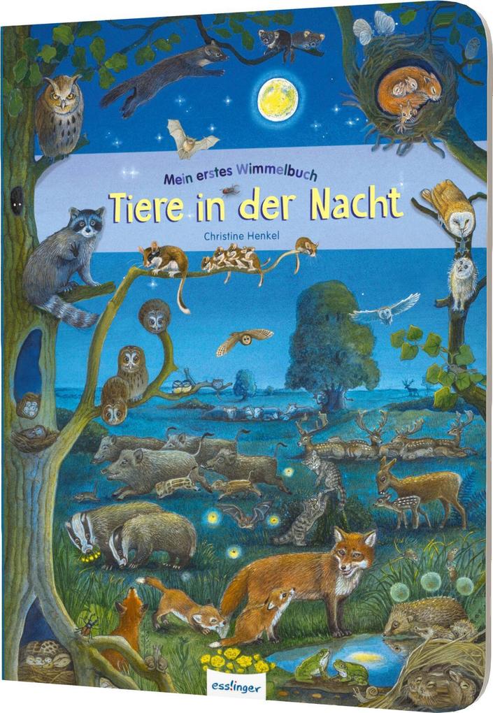 Image of Mein erstes Wimmelbuch: Tiere in der Nacht