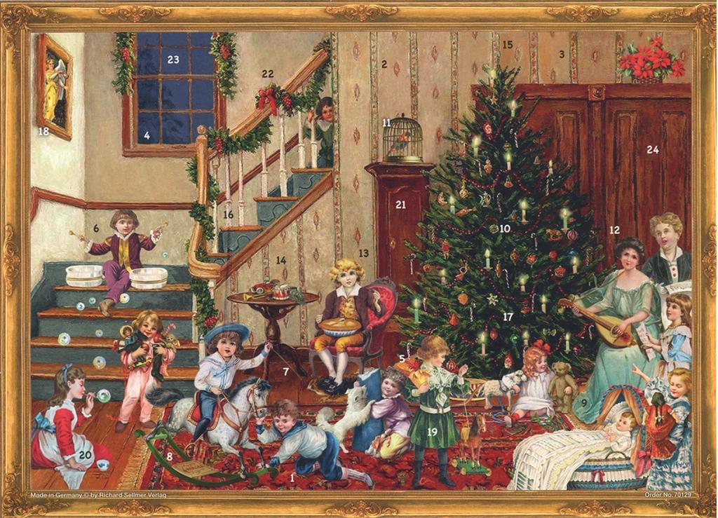 Adventskalender 'Wohnzimmer'