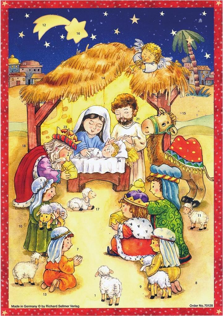 Adventskalender 'An der Krippe'