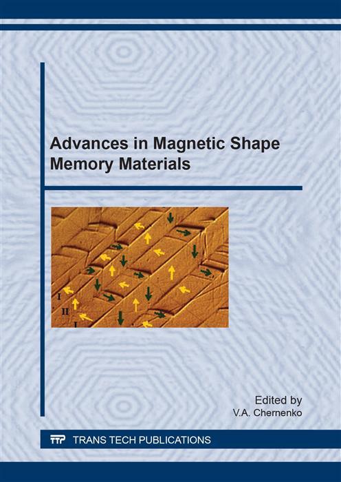 Advances in Magnetic Shape Memory Materials