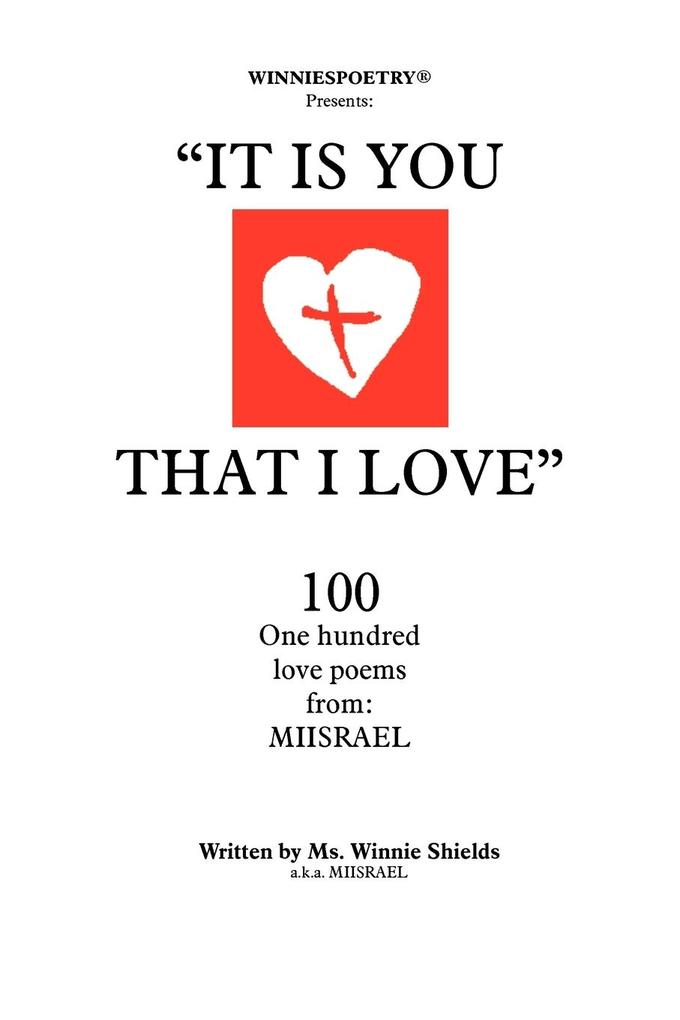 It is you that I Love