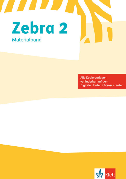 Zebra 2. Kopiervorlagen zur Ausleihvariante und zum Verbrauchsmaterial Klasse 2