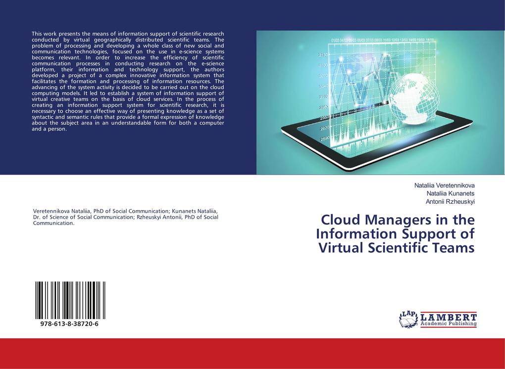 Cloud Managers in the Information Support of Virtual Scientific Teams
