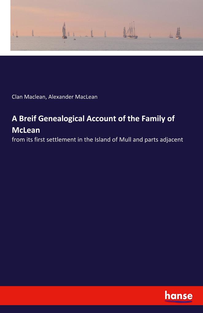 Image of A Breif Genealogical Account of the Family of McLean