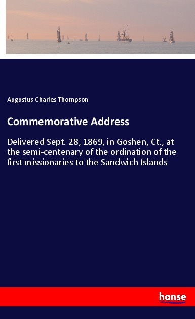 Image of Commemorative Address