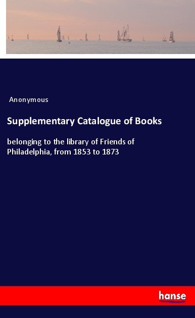 Supplementary Catalogue of Books