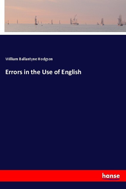 Image of Errors in the Use of English