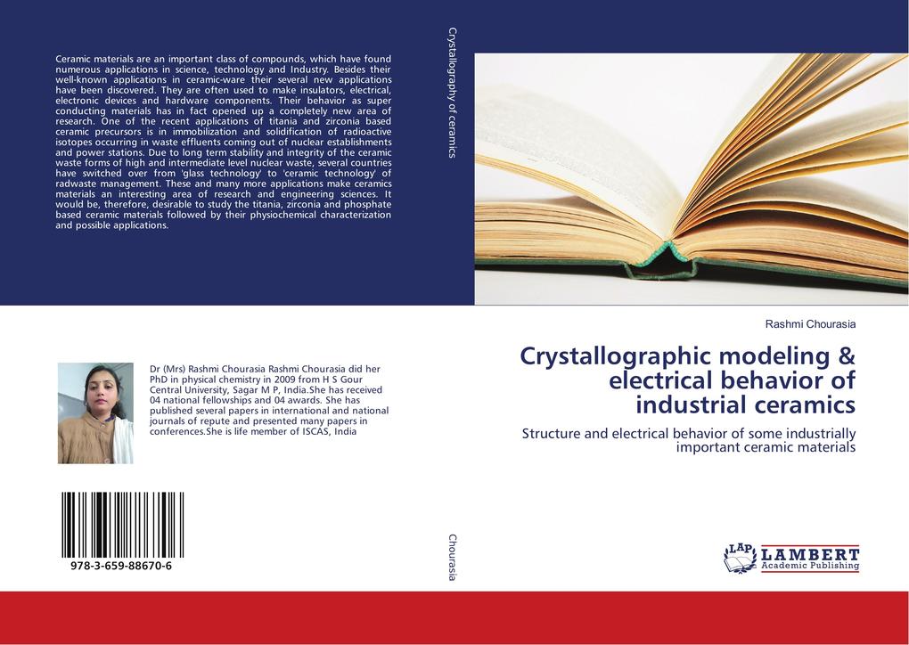 Crystallographic modeling & electrical behavior of industrial ceramics - Rashmi Chourasia