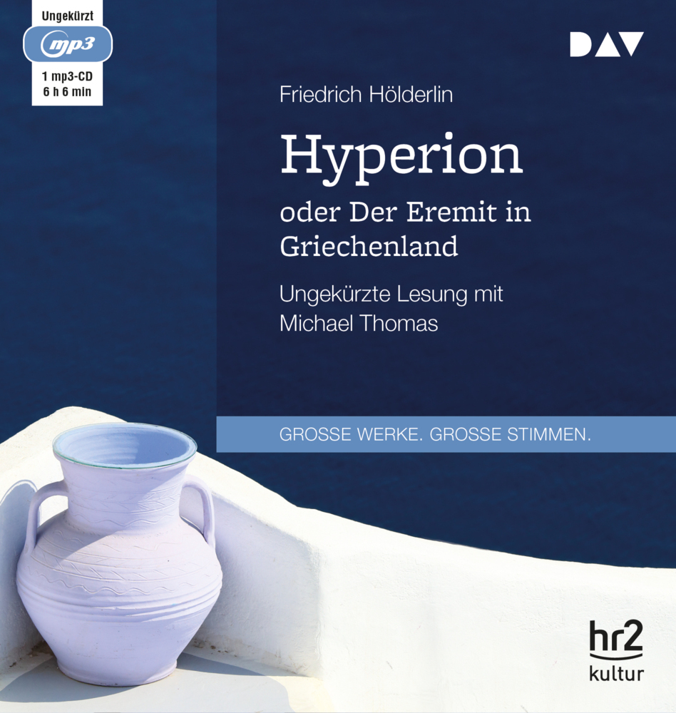 Hyperion oder Der Eremit in Griechenland1 Audio-CD 1 MP3