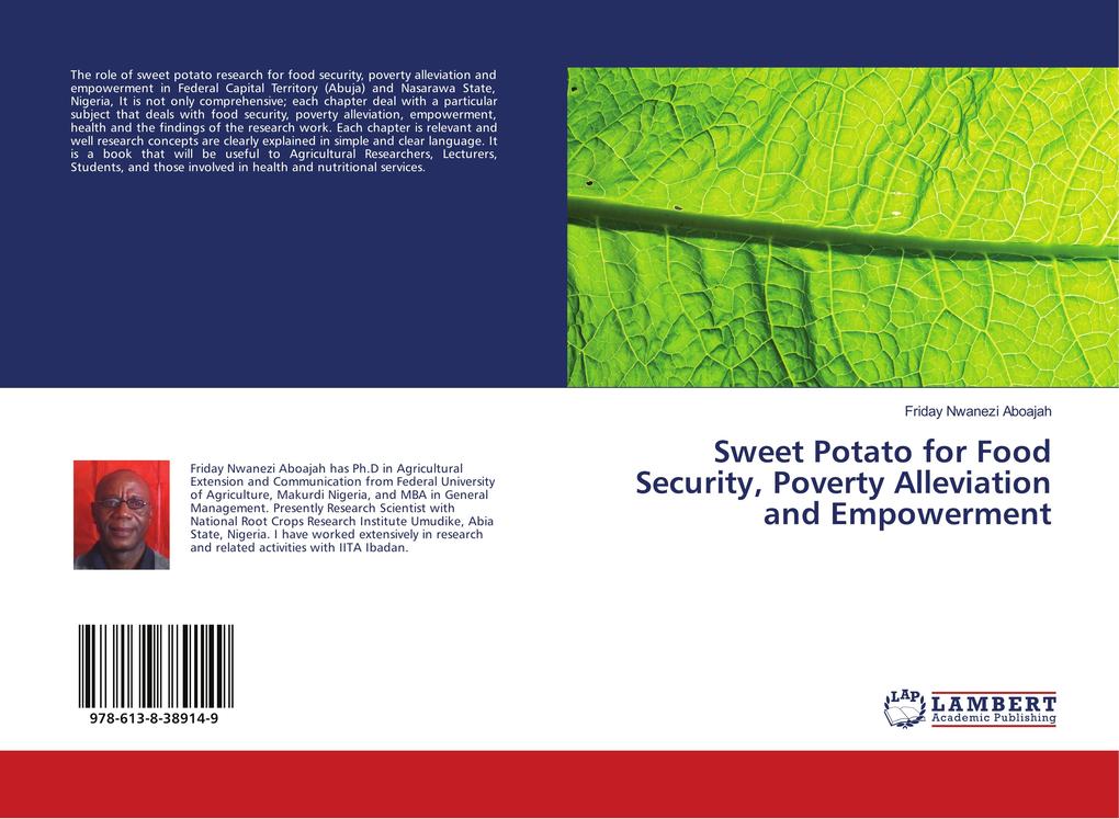 Sweet Potato for Food Security Poverty Alleviation and Empowerment