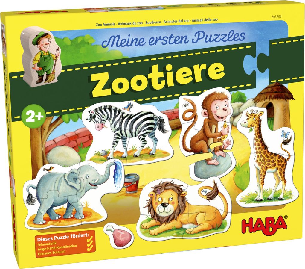 Image of Meine ersten Puzzles - Zootiere