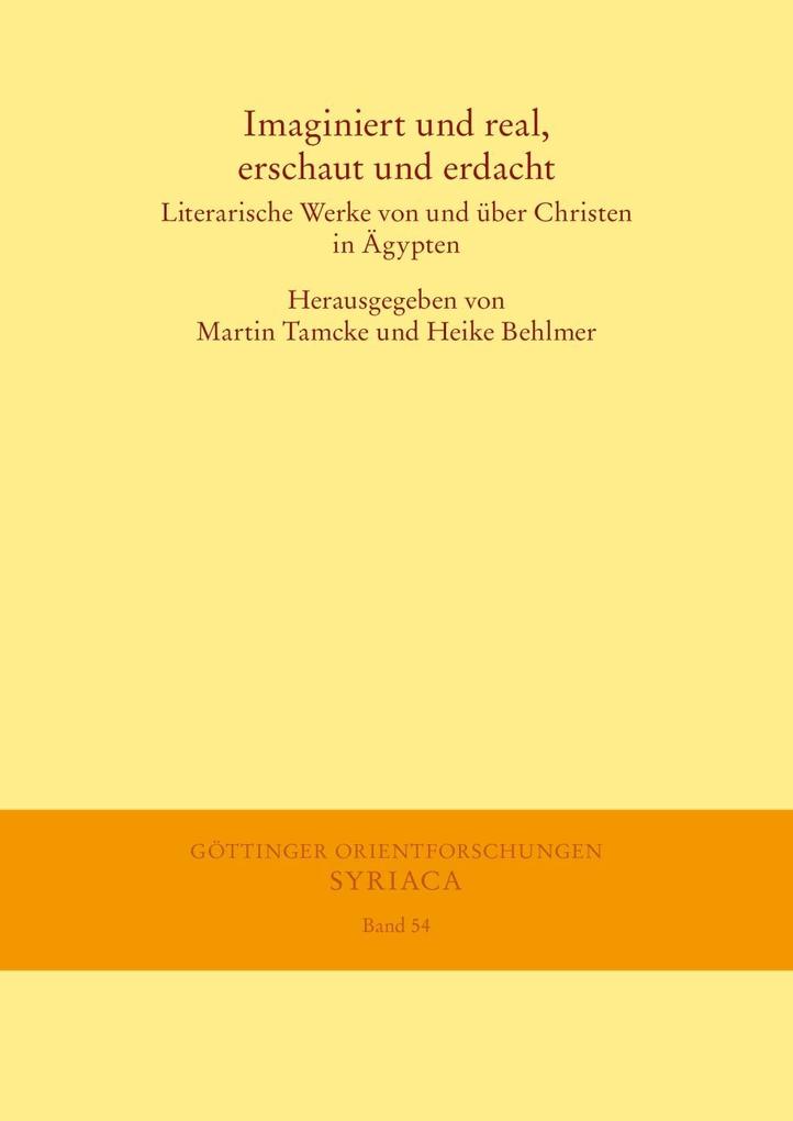 Imaginiert und real erschaut und erdacht