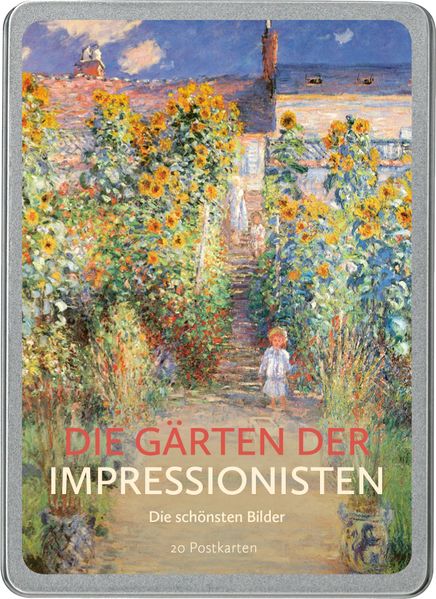 Die Gärten der Impressionisten Postkarten VE 20