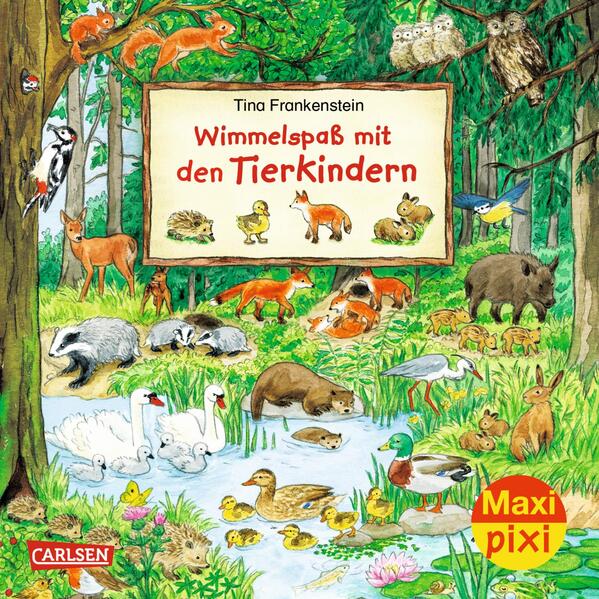 Image of VE 5 Wimmelspaß mit Tierkindern (5 Exemplare)