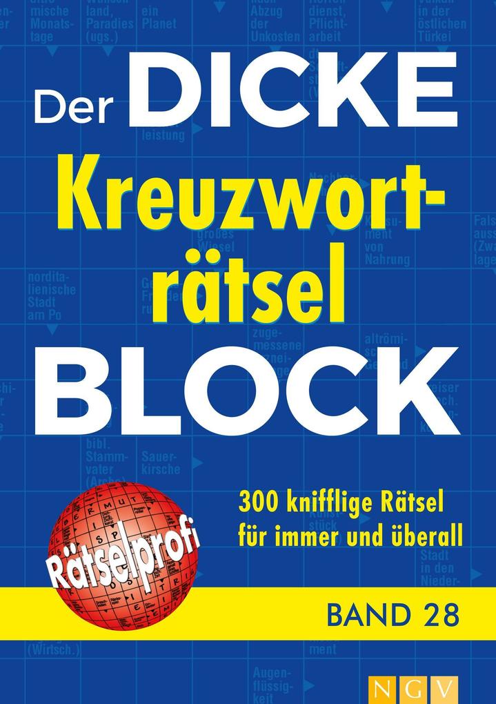 Image of Der dicke Kreuzworträtsel-Block Band 28