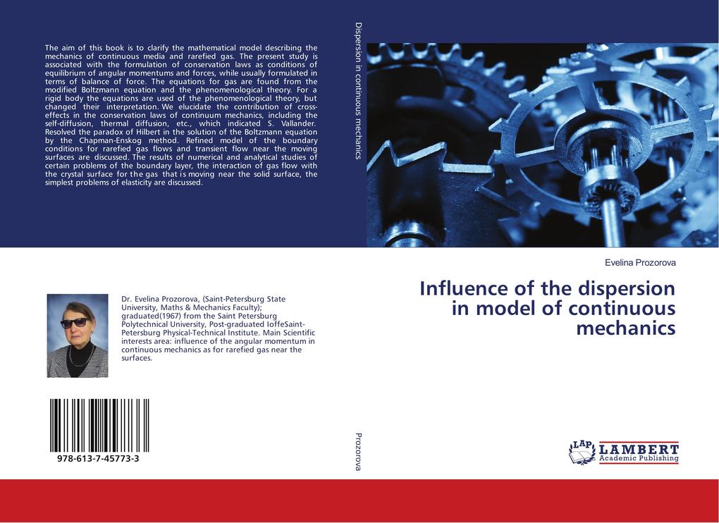 Influence of the dispersion in model of continuous mechanics
