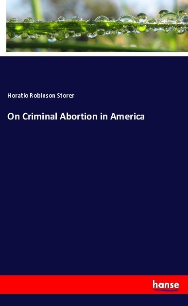 Image of On Criminal Abortion in America