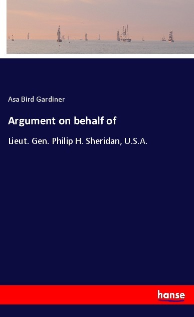 Image of Argument on behalf of