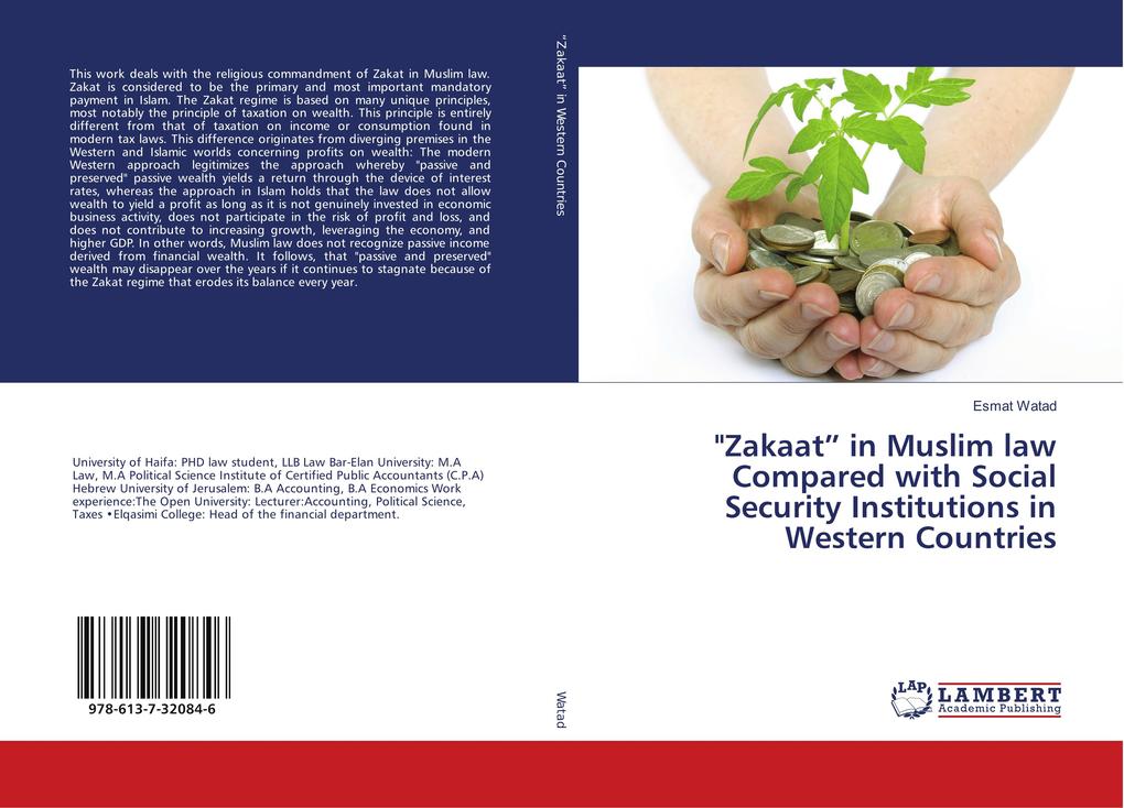 'Zakaat' in Muslim law Compared with Social Security Institutions in Western Countries