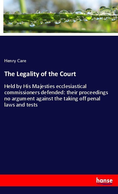 Image of The Legality of the Court
