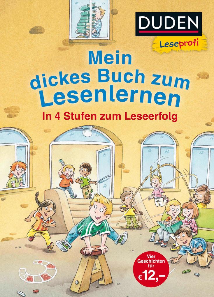 Image of Leseprofi - Mein dickes Buch zum Lesenlernen: In 4 Stufen zum Leseerfolg