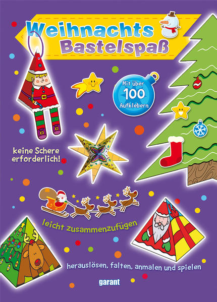 Image of Weihnachts-Bastelspaß lila