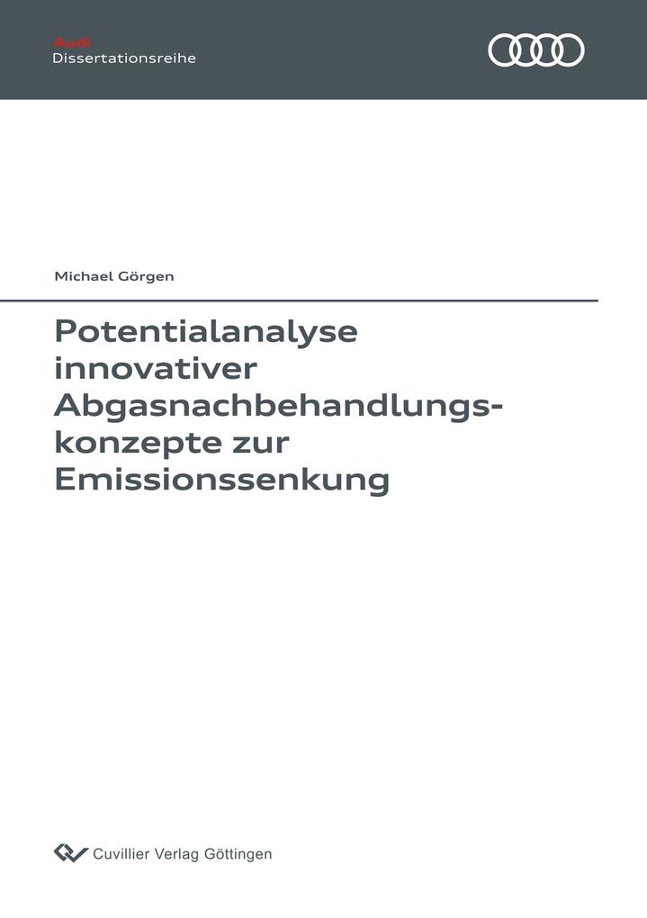 Potentialanalyse innovativer Abgasnachbehandlungskonzepte zur Emissionssenkung