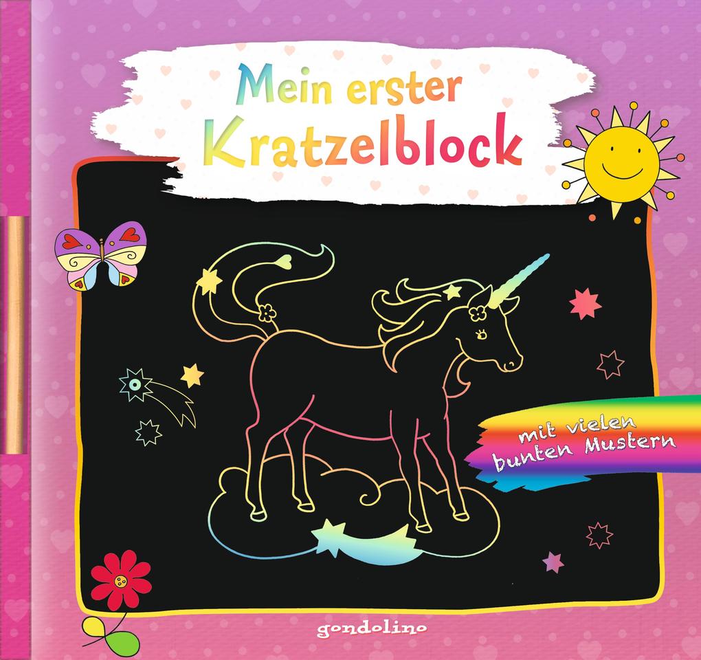 Image of Mein erster Kratzelblock (Einhorn)