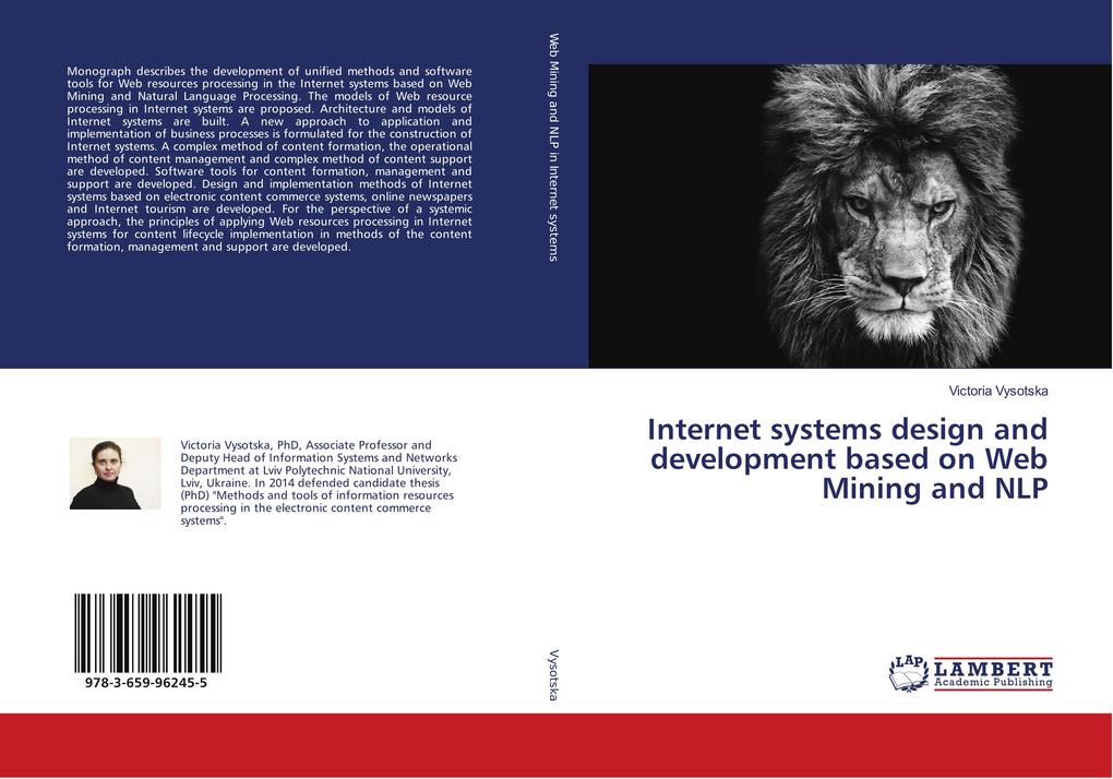 Internet systems  and development based on Web Mining and NLP