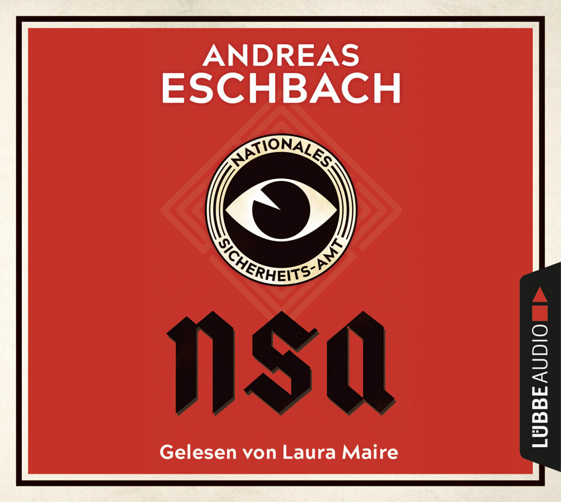 NSA - Nationales Sicherheits-Amt 10 Audio-CD - Andreas Eschbach