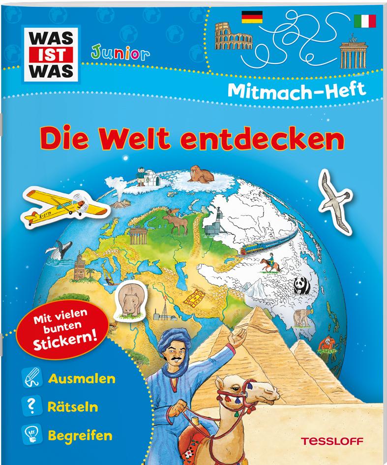 Image of WAS IST WAS Junior Mitmach-Heft Die Welt entdecken