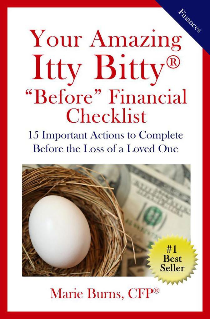 Your Amazing Itty Bitty® Before” Financial Checklist: