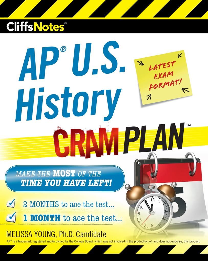 CliffsNotes AP U.S. History Cram Plan