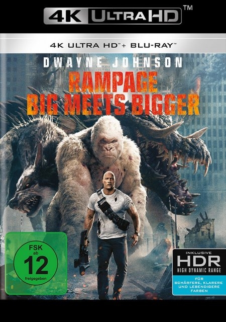 Rampage - Big Meets Bigger 4K 2 UHD-Blu-ray