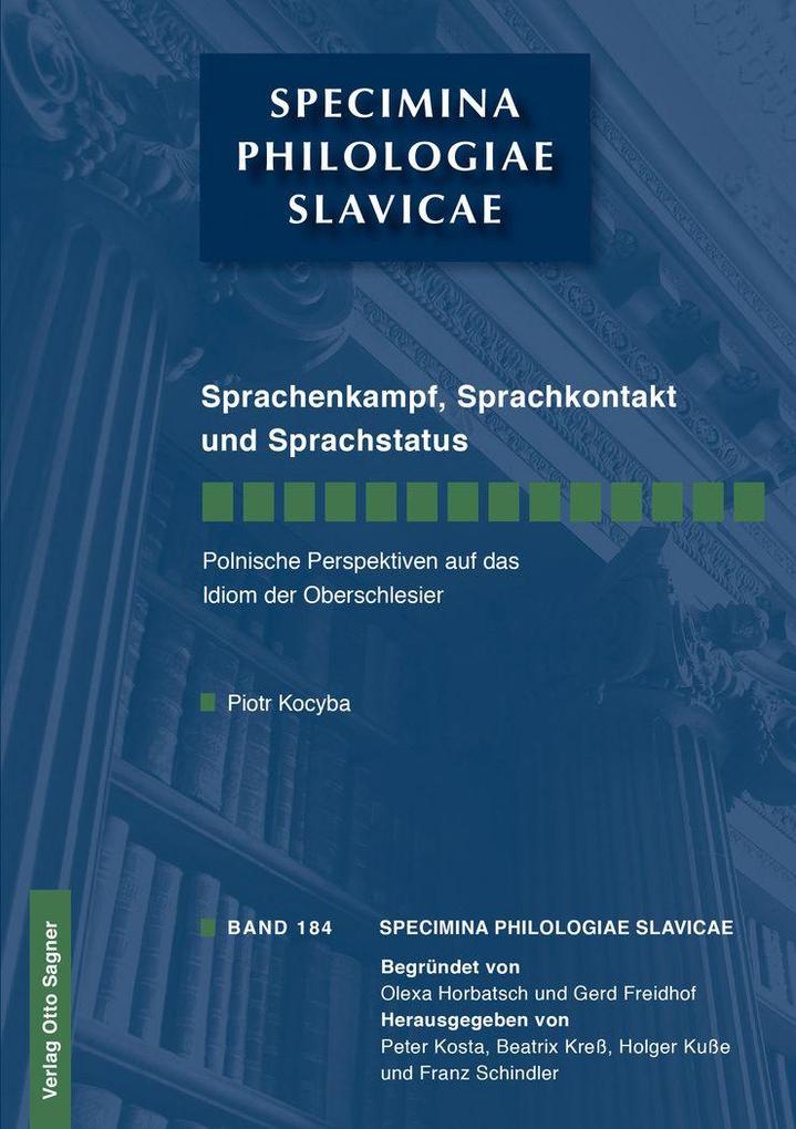 Sprachenkampf Sprachkontakt und Sprachstatus