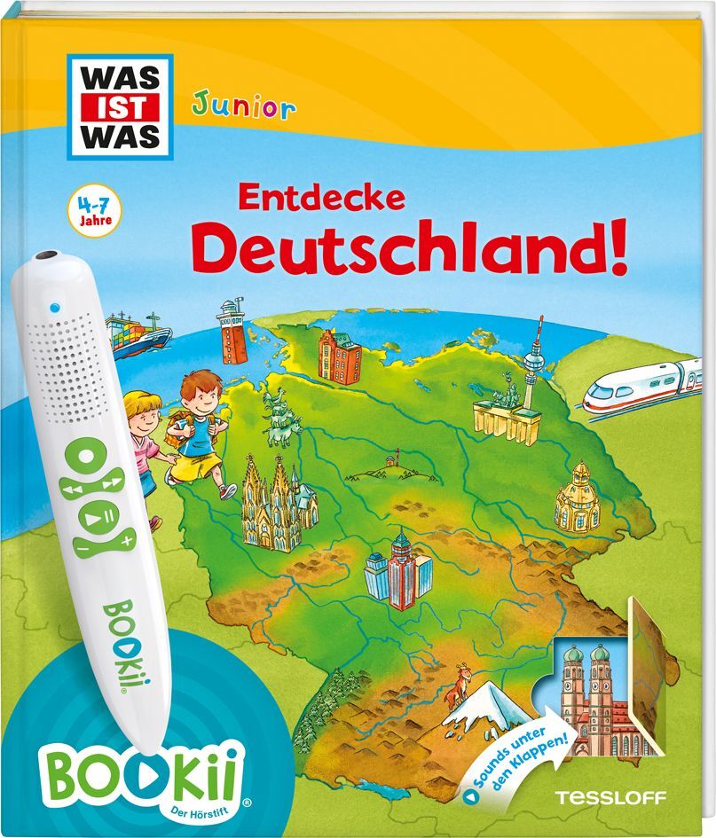 Image of BOOKii® WAS IST WAS Junior Entdecke Deutschland!