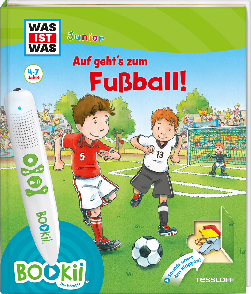 Image of BOOKii® WAS IST WAS Junior Auf geht's zum Fußball!