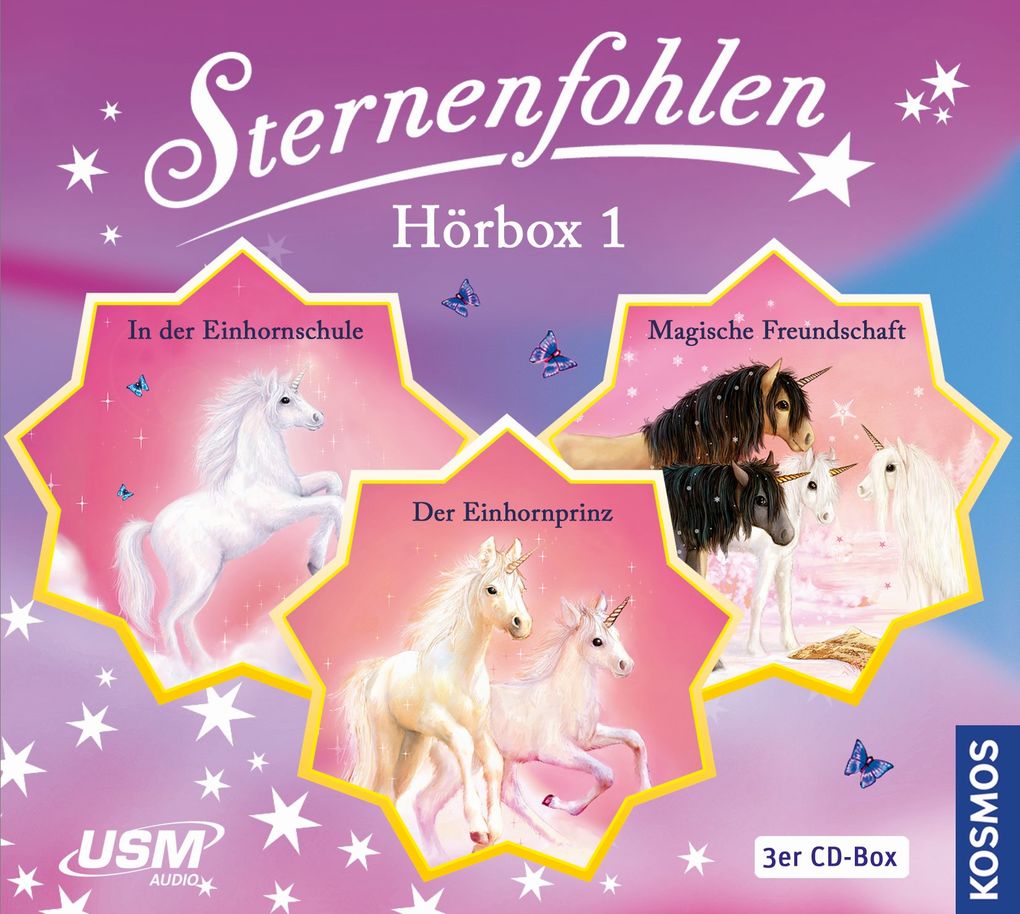 Die große Sternenfohlen Hörbox Folge 1-3 (3 CDs)