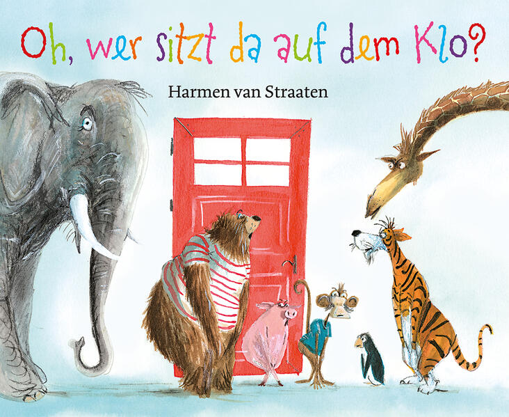 Oh wer sitzt da auf dem Klo ?