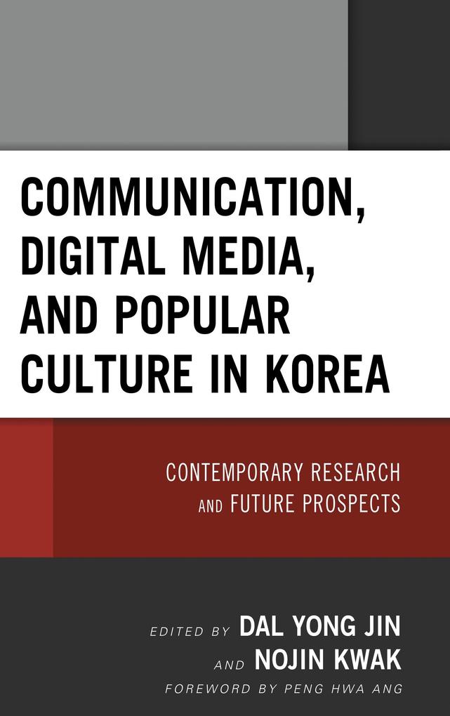 Communication Digital Media and Popular Culture in Korea