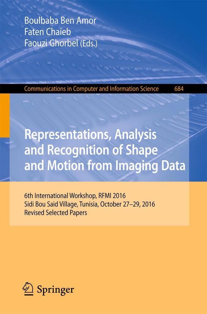 Representations Analysis and Recognition of Shape and Motion from Imaging Data