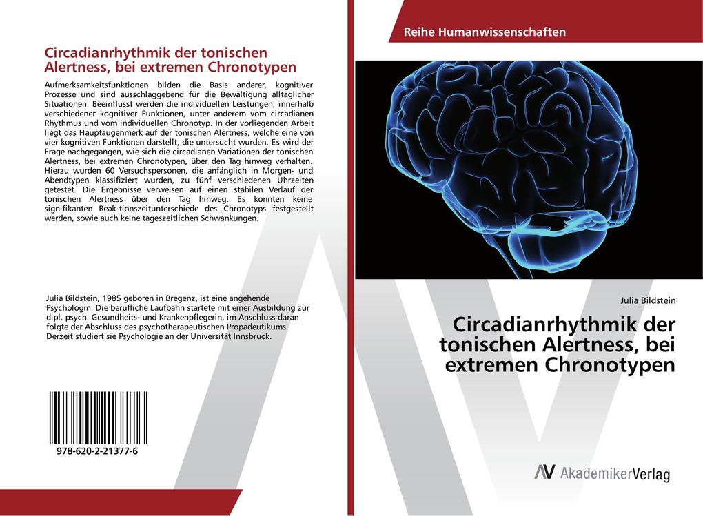 Circadianrhythmik der tonischen Alertness bei extremen Chronotypen