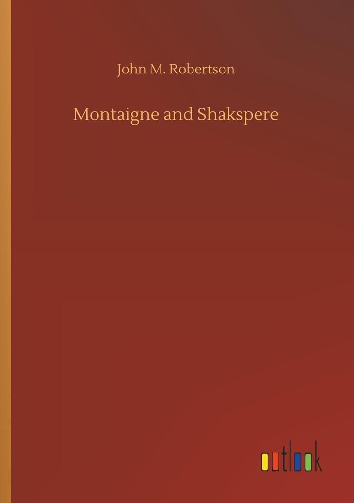 Image of Montaigne and Shakspere