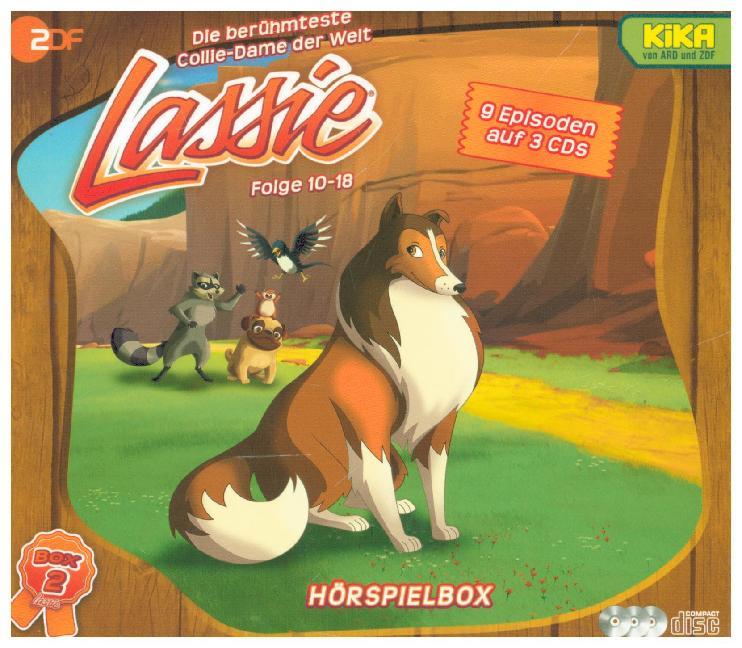 Lassie Hörspielbox. Box.2 3 Audio-CD