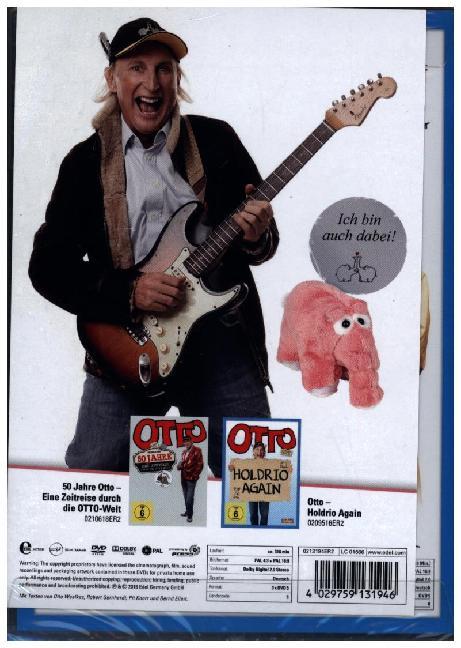 Otto Waalkes - 70 Jahre Otto2 DVDs + rosa Plüschottifant