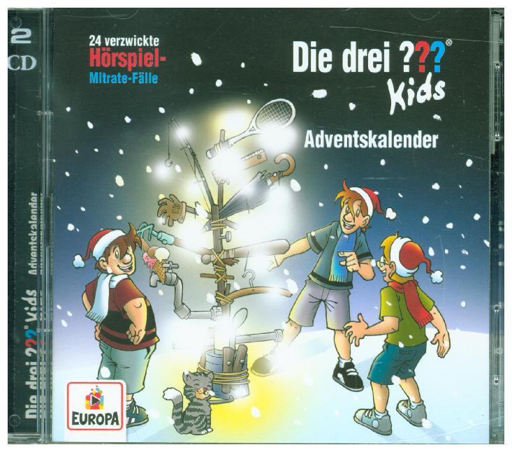 Die drei ??? Kids - Adventskalender Relaunch (2Audio-CD‘s)