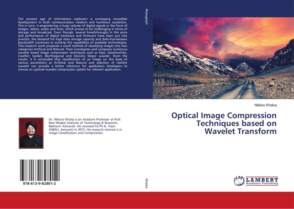Optical Image Compression Techniques based on Wavelet Transform