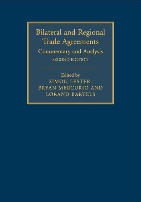 Bilateral and Regional Trade Agreements