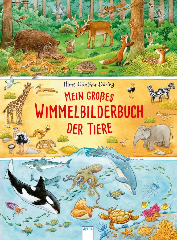 Image of Mein großes Wimmelbilderbuch der Tiere